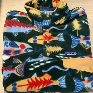 NWT Patagonia Synchilla Snap-T Fleece Salmon Energy (SEOG) Pullover - Medium